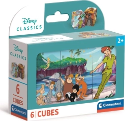 Slikovne kocke Disney pravljice – 6 kock CLEMENTONI