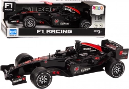 Športni avtomobil F1 Powered 1:14 Črn Zvoke