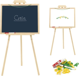 Jeujura leseno stojalo z večnamensko tablo