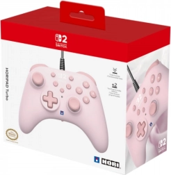 Žični krmilnik HORI Horipad Turbo za Nintendo Switch v barvi Cozy Pink