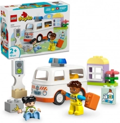 LEGO DUPLO reševalno vozilo z voznikom
