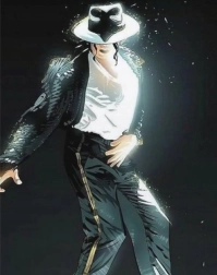 Diamantno slikanje michael jackson na koncertu 30 × 40 cm