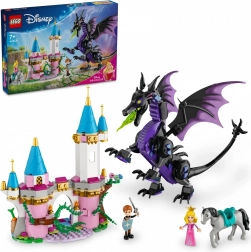 LEGO Disney 43240 Zlobca v zmajevi podobi