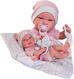 Realistična punčka dojenček iz mehčanega vinila
