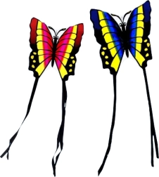 SPORTO leteči zmaj metulj 88 × 78 cm