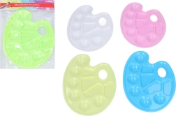 Plastična slikarska paleta za tempera barve