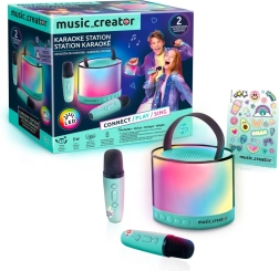 Creator mini karaoke set – prenosna brezžična karaoke postaja za otroke