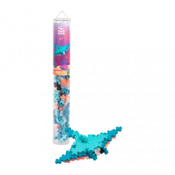 Plus-Plus manta – ustvarjalni set za sestavljanje 100 kosov v tubi