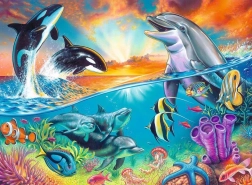 Ravensburger puzzle Življenje v oceanu XXL 200 kosov