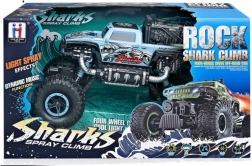 RC avto Rock Shark z megličnim učinkom – moder