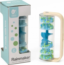 Klasična dežna palica s kroglicami – modra