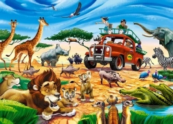 Safari Adventure Puzzle 180 kosov