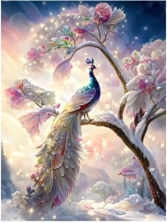 Diamantni mozaik – Páv na veji