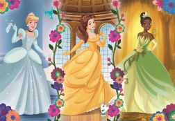 Clementoni sestavljanka Disney princese, 104 koščkov