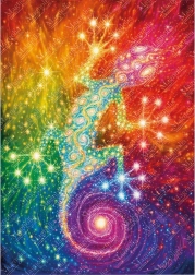 Sestavljanka Salamandrine luči 1000 kosov