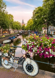 Ravensburger puzzle rože iz Amsterdama 1000 koščkov