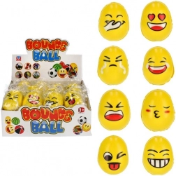 Antistresno jajce z emoji obrazi 6 cm