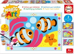 Slikanje po številkah: podvodni svet EDUCA