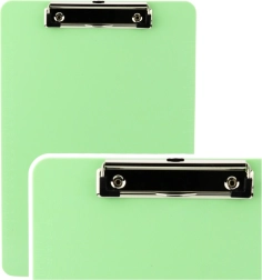 Zelena podloga s sponko A4