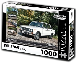 Sestavljanka RETRO-AVTOMOBILI VAZ 21061 (1986) – 1000 koščkov