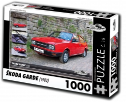 Sestavljanka RETRO-AVTA Škoda Garde 1983, 1000 koščkov
