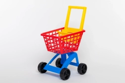 Nakupovalni voziček – rdeč