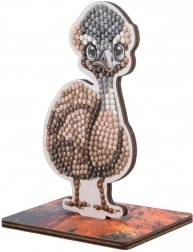 Diamantno slikanje Emu - Kristalna umetnost