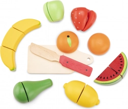 Lesen komplet za rezanje sadja v košarici