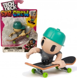Tech Deck Sk8 Crew S1 komplet prstna skejtarska deska s figurico