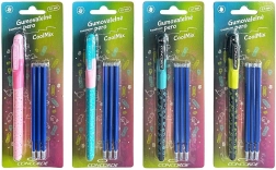 Brisljivo pero Concorde CoolMix, modro 0,7 mm + 3 nadomestna polnila