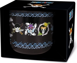 Keramična skodelica One Piece z lobanjami 400 ml