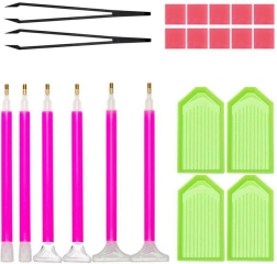 Ag979a komplet dodatkov za diamantno vezenje