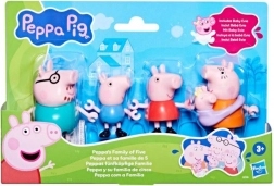 Hasbro Peppa Pig družinski komplet figuric (5 kosov)
