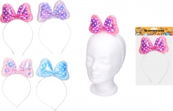 Karnevalni set – naglavni trak z mašno