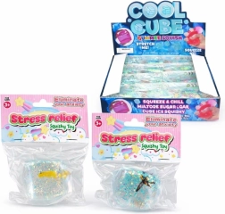 Sprostitvena antistresna kocka z ribico 5 cm