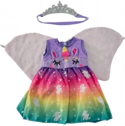 Oblačila za punčko z enorogom 40–43 cm