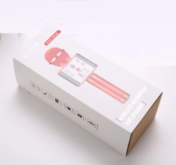 brezžični karaoke mikrofon z zapisovanjem in podporo USB/microSD