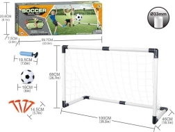 Nogometni komplet zložljiva gol in žoga