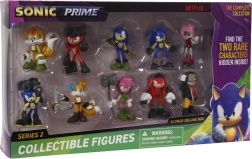 Figurice Sonic – Deluxe škatla 12 kos