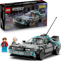 LEGO Speed Champions Časovni stroj DeLorean – Nazaj v prihodnost