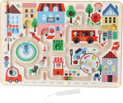 Magnetni labirint Moje mesto Vilac