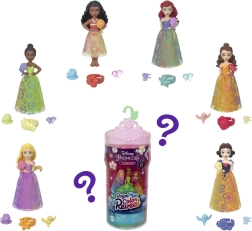 Disney Princeske Color Reveal kraljeva mala punčka s cvetličnimi dodatki