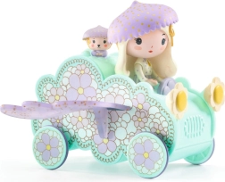 Tinyly figurica Jil in Jerry z magičnim oblačkastim avtomobilčkom