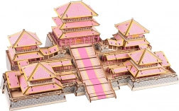 Woodcraft lesene 3D sestavljanke Epang Palace