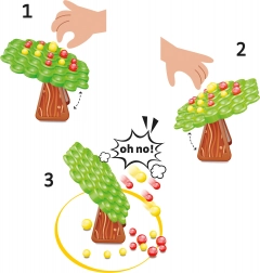 Stay Apple - Ravnotežna igra za otroke