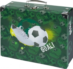 Zložljiv šolski kovček s nogometnim motivom BAAGL