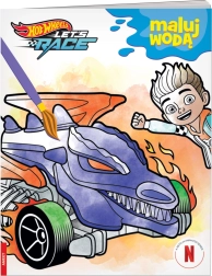 Hot Wheels barvanje z vodo – pobarvanka za otroke