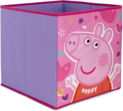 Škatla za shranjevanje igrač Peppa Pig 31 × 31 × 31 cm
