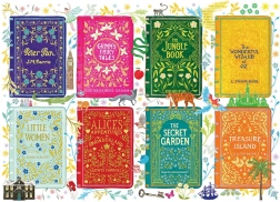 Sestavljanka Naslovnice Klasičnih Knjig - 1000 kosov