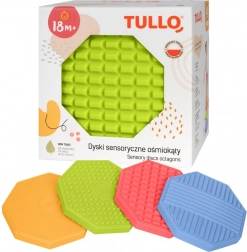 Senzorični osmerokoti različnih tekstur, 4 kosi